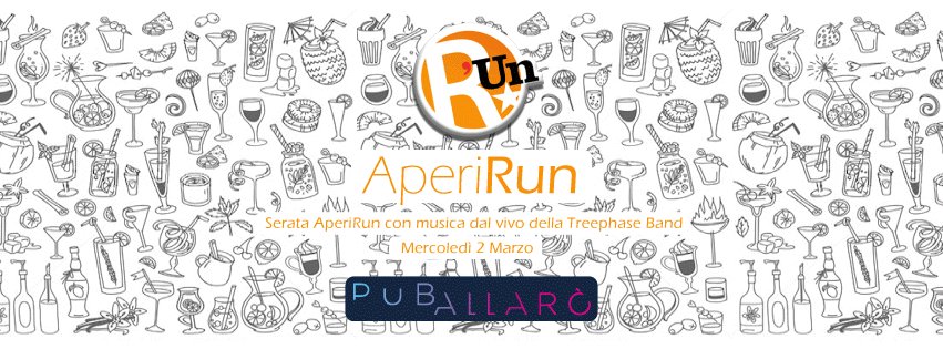 RunPalermo's tweet photo. Ritorna l'aperitivo targato #Run!! 
 2/03 al #PubBallarò https://t.co/ozcy7OvdN8
|COCKTAIL 3 € | CICCHETTO 1 € | https://t.co/uI4Oa56GjH