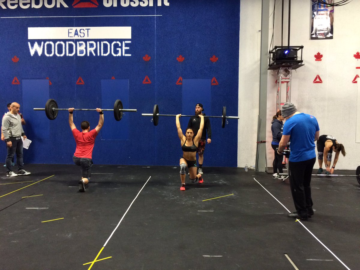 ReebokCanada's tweet photo. 9 am heat crushing the 16.1 at @RBKCFWoodbridge #unlimitYourself #Open2016 #Intheopen #Throwdown https://t.co/NpLCnXF1w8