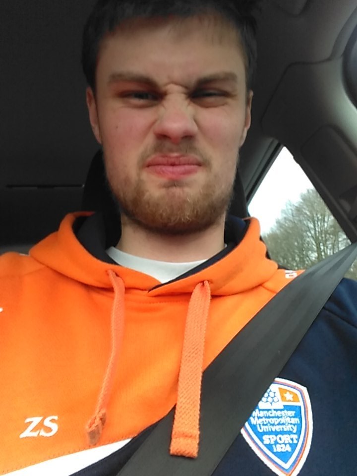 zachsinc's tweet image. Repping the orange and blue today!!  @MMUSport @MMUVC
