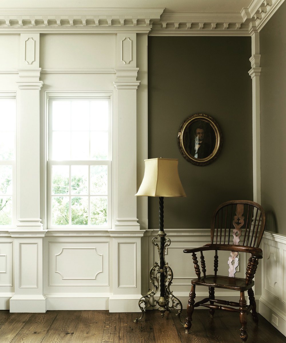 Custom Federal inspired interior by Hull Historical instagram.com/p/BCSvqpzAI98/ #timeless #design