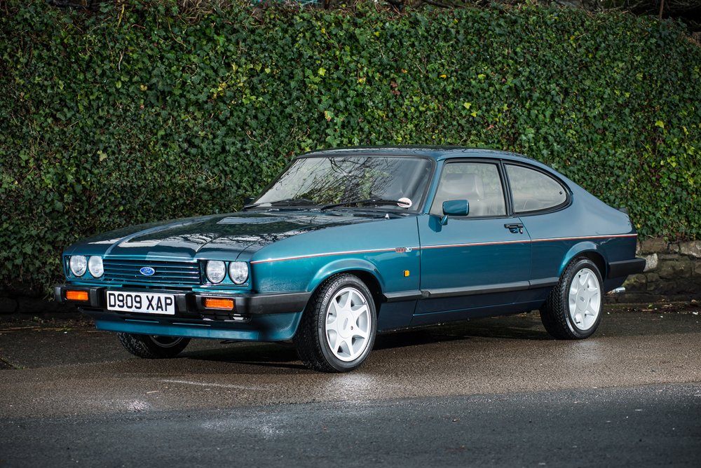 IconicAuc's tweet photo. Another #FastFord, 1987 Ford Capri 280 'Brooklands' sells for £55,200, more than £20,000 over lower estimate https://t.co/1aFTFPI2bY