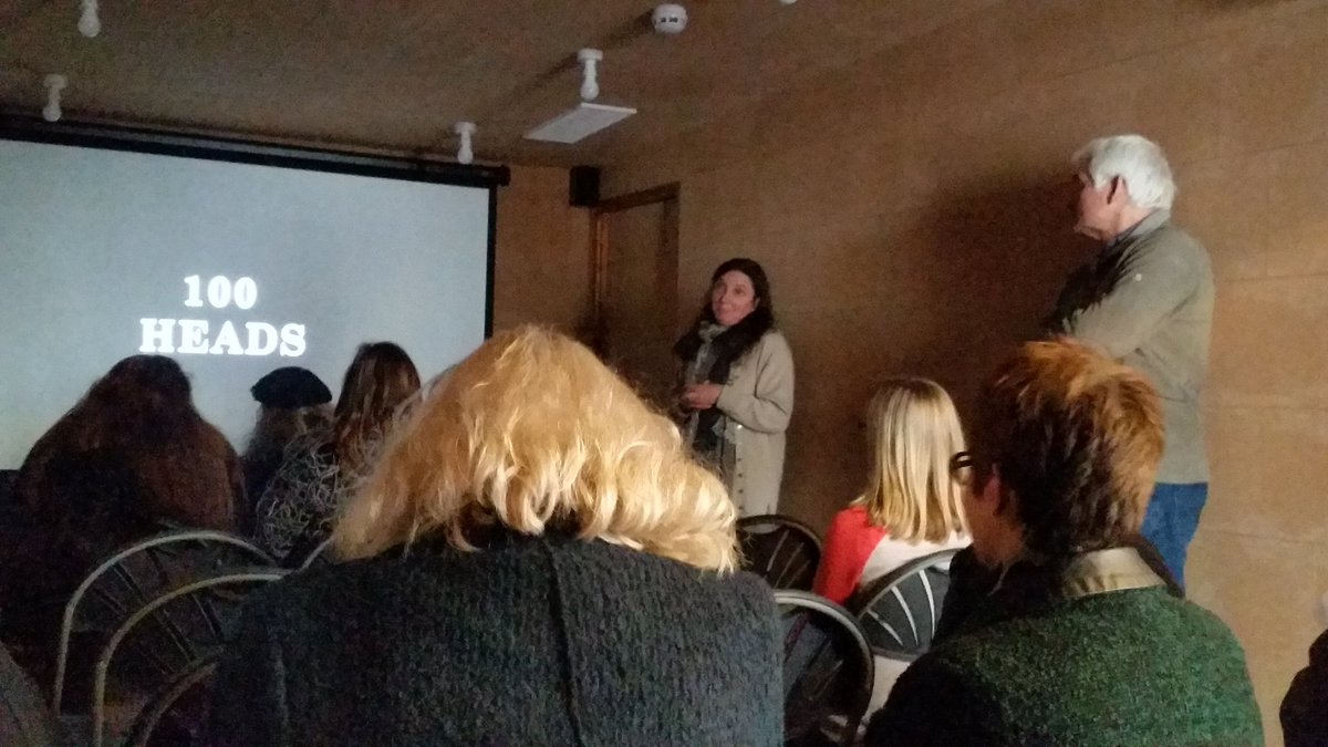 51zerofestival's tweet photo. Director Margherita Gramegna starts the event with an introduction about Tony Hill &amp; his relationship with #51zero. https://t.co/BsGE0Mb41L