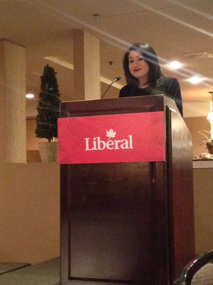 C_Yegani's tweet photo. The Hon. Minister @MaryamMonsef in #yeg #lpca #policyconvention @ Because it's 2016 Women Engagement Breakfast https://t.co/e2qfL308nS
