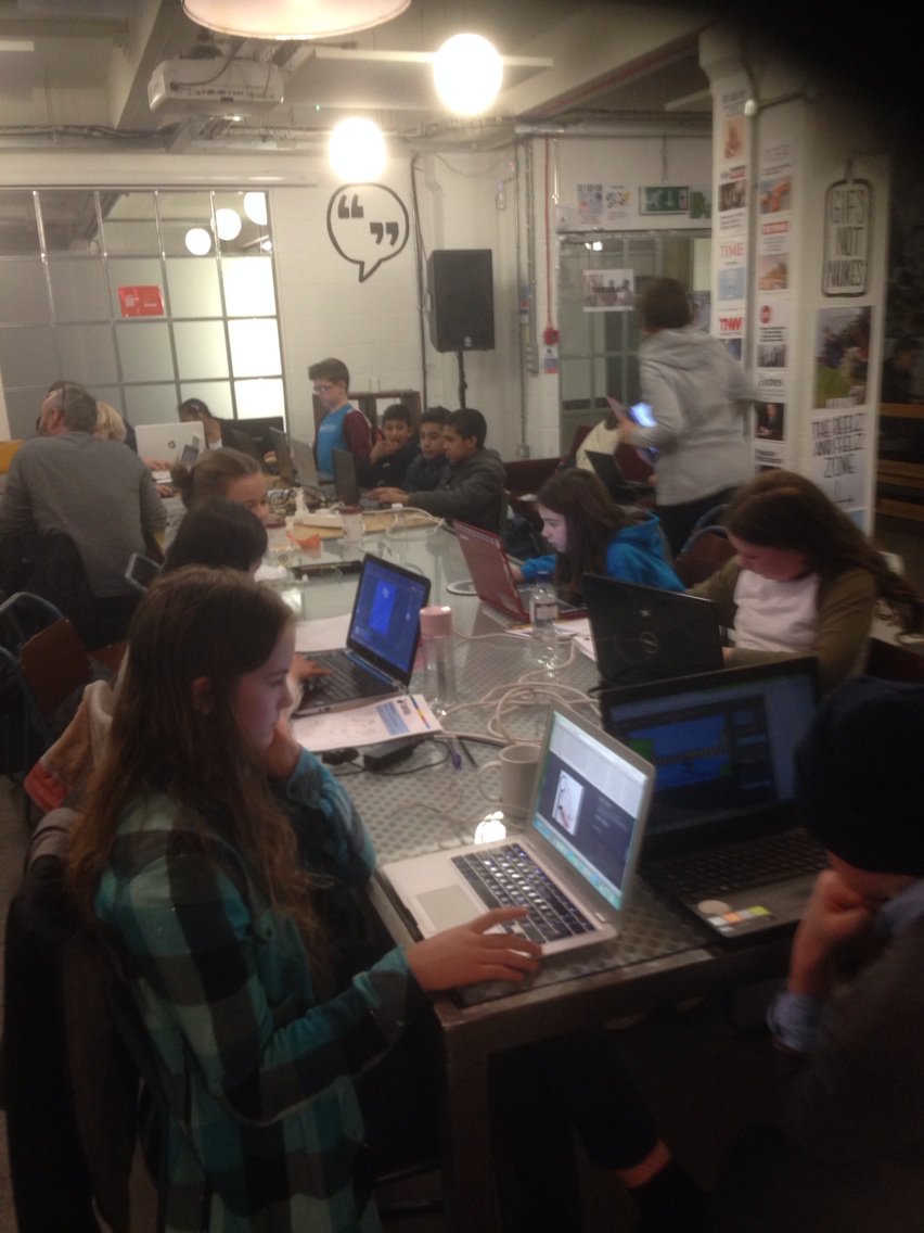 SCoderdojo's tweet photo. @CoderDojo @ustwo Games Development in full swing at Shoreditch https://t.co/XJFDgfFObK