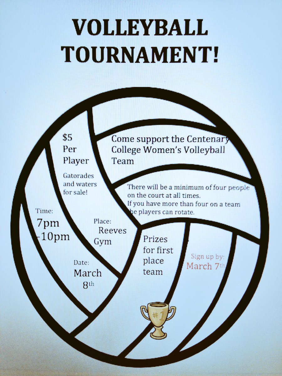 CyclonesVB's tweet photo. @CyclonesVB Are doing a Volleyball Tournament! Come out for some fun, prizes and snacks!! Contact us 2 sign up!! https://t.co/C7eIklrwXG