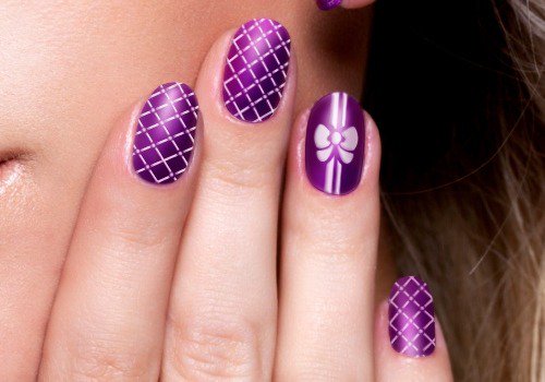 nailartrtk's tweet photo. #nailart Purple Nails Bows Nail Art Design https://t.co/8ccl2SJ9YO