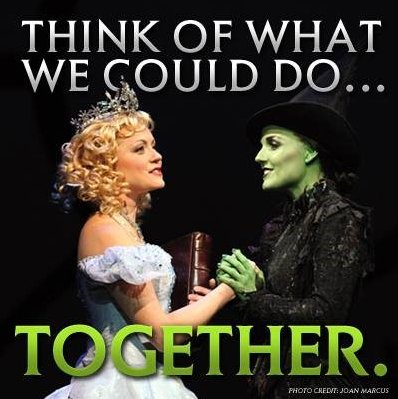WICKED_Musical's tweet photo. This week’s Wicked wisdom. https://t.co/teVzfFwvbS