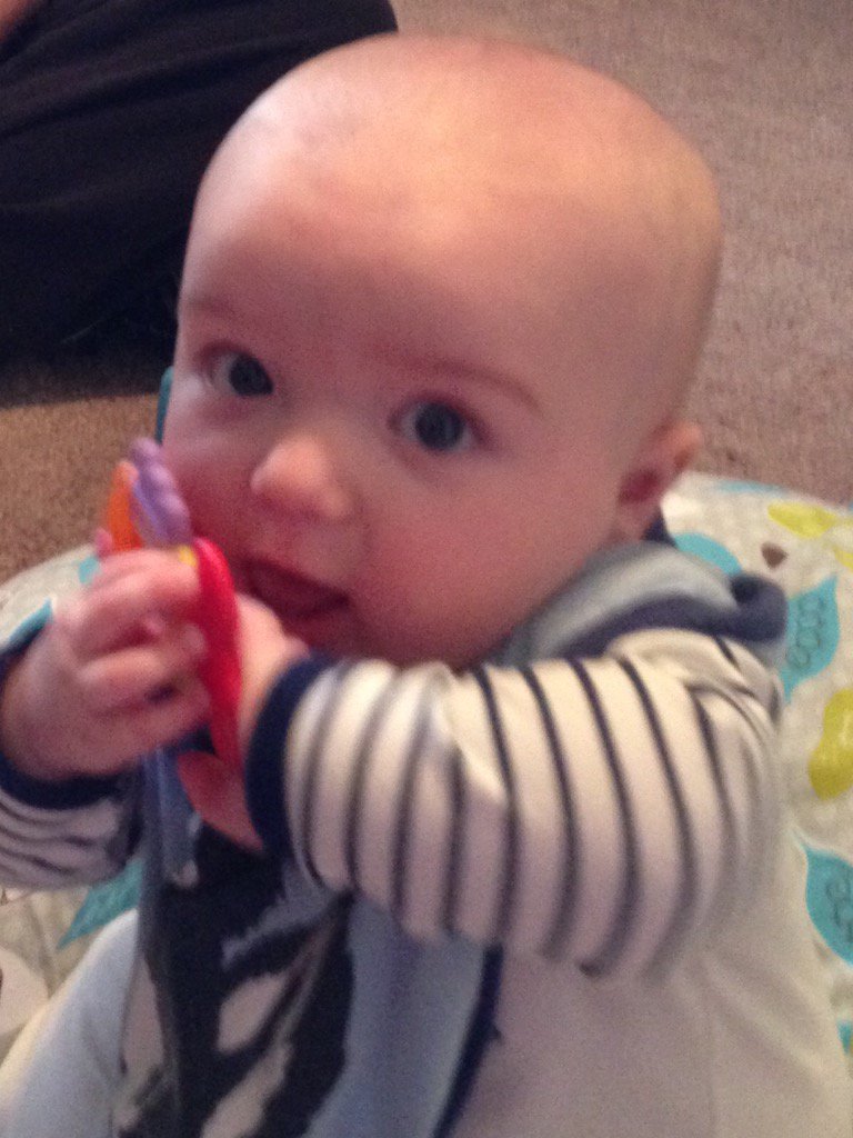 SusanBSellers's tweet image. Love my Saturdays with this sweet boy.  Amazing how much he grows in a week. #braylindrake #2teeth #almostsittingup