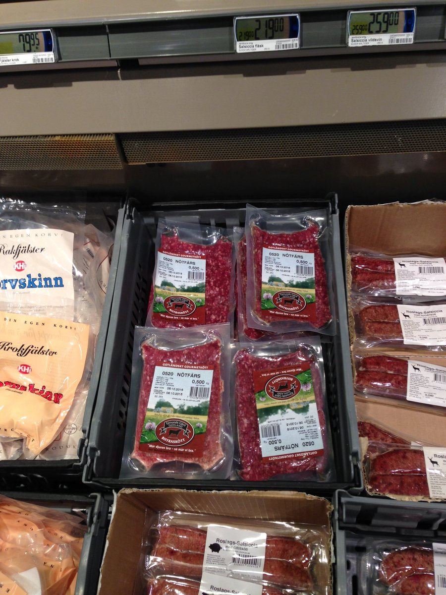 Lycka - hittade vår köttfärs i frysdisken Coop forum Haninge. #ejmunds #coopforum #haninge #svmat