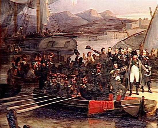 26.02.1815 – Napoleon Bonaparte escapes from Elba. #france #napoleon #escape #elba #history #art