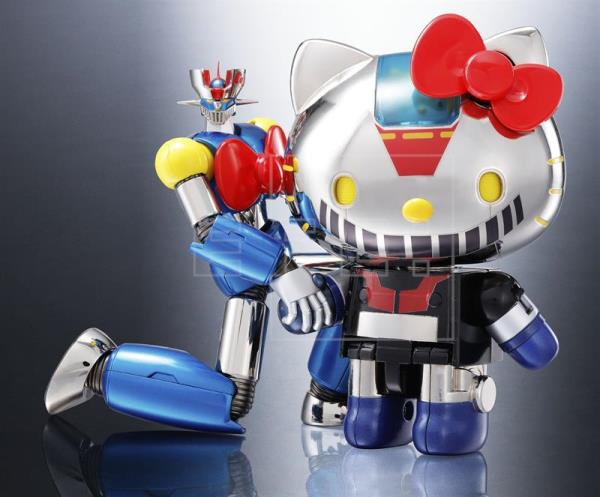 Esta es la transformación entre Hello Kitty y Mazinger Z   bit.ly/1VKf5B6