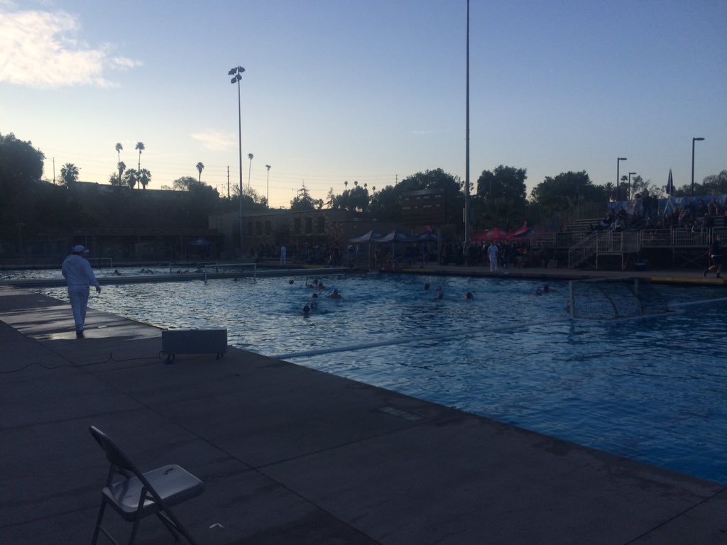 #ODPNationalChampionship16 underway here in #RiversideCa Early bird games 7am <a href="/USAWP/">USA Water Polo</a> <a href="/usawpODP/">USA Water Polo ODP</a>