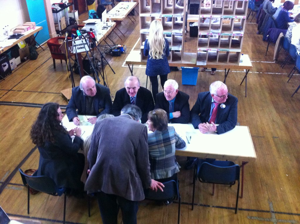 Mulliganj's tweet photo. Adjudication on disputed votes has begun @Galwaybayfmnews #gbfmge16 https://t.co/qZTJjJ68AA
