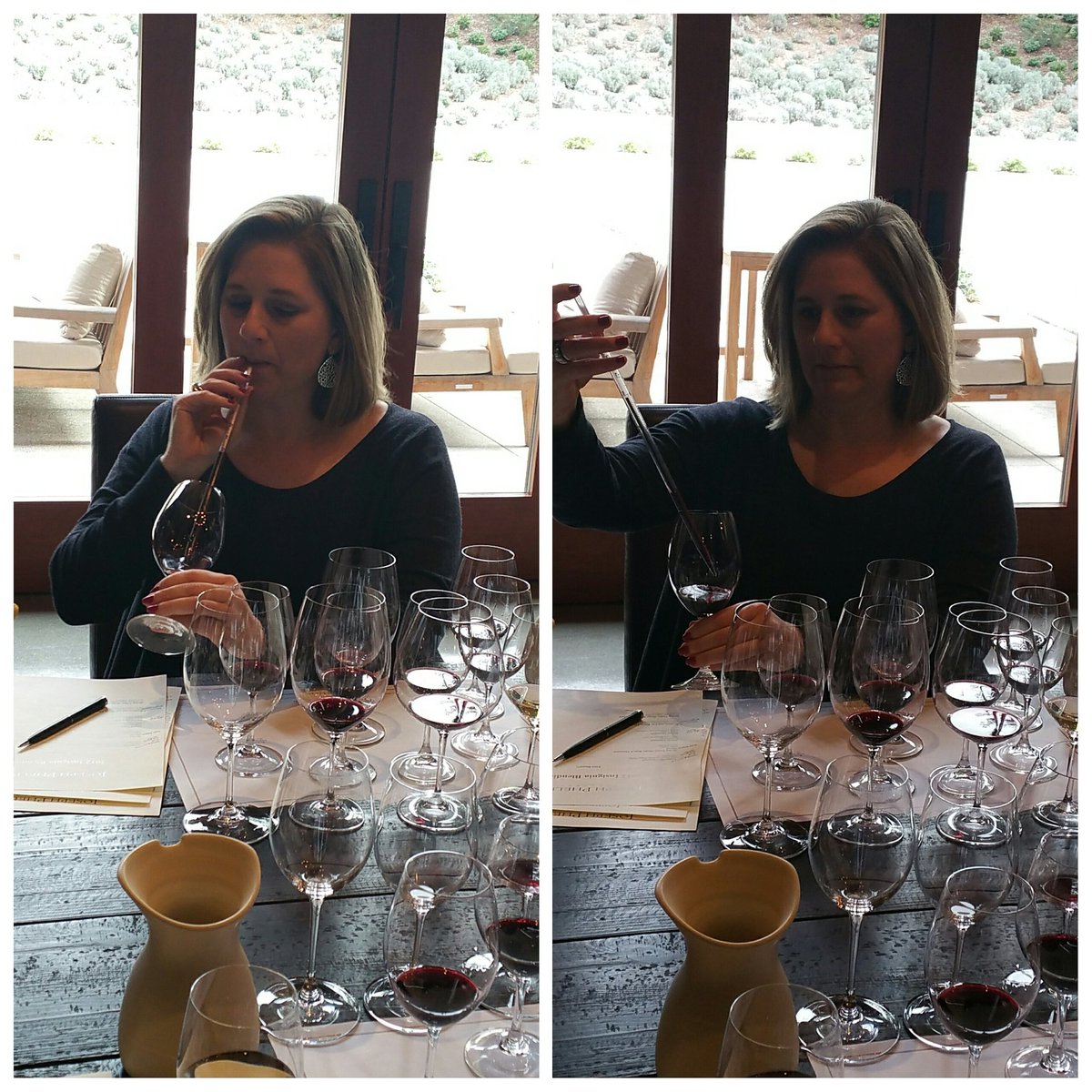 plsthepalate's tweet photo. Getting to play #winemakerforaday @josephphelps as I blend my own #insignia #wineblending #napavalley https://t.co/fY3ky1F5vs