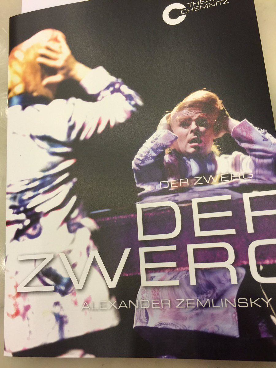 JohnVecchio's tweet photo. Heartbreaking Dan Karlström as Der Zwerg lyrically sung,fantastical never grotesque unlike mockers #oper #Chemnitz https://t.co/ZzvYVMDyE5