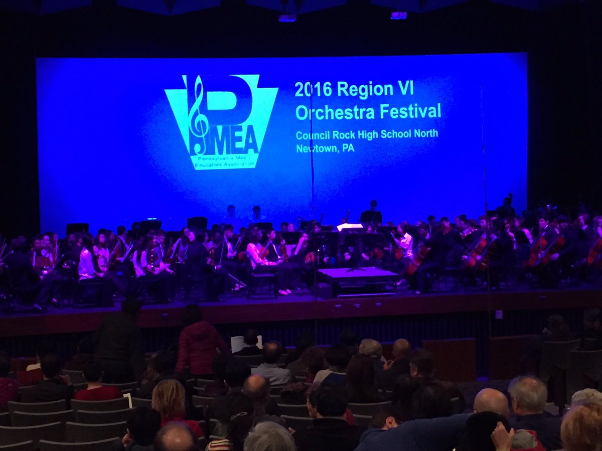 2016 Region VI Orchestra Festival - Council Rock North HS - Rosalind Erwin, Guest Conductor