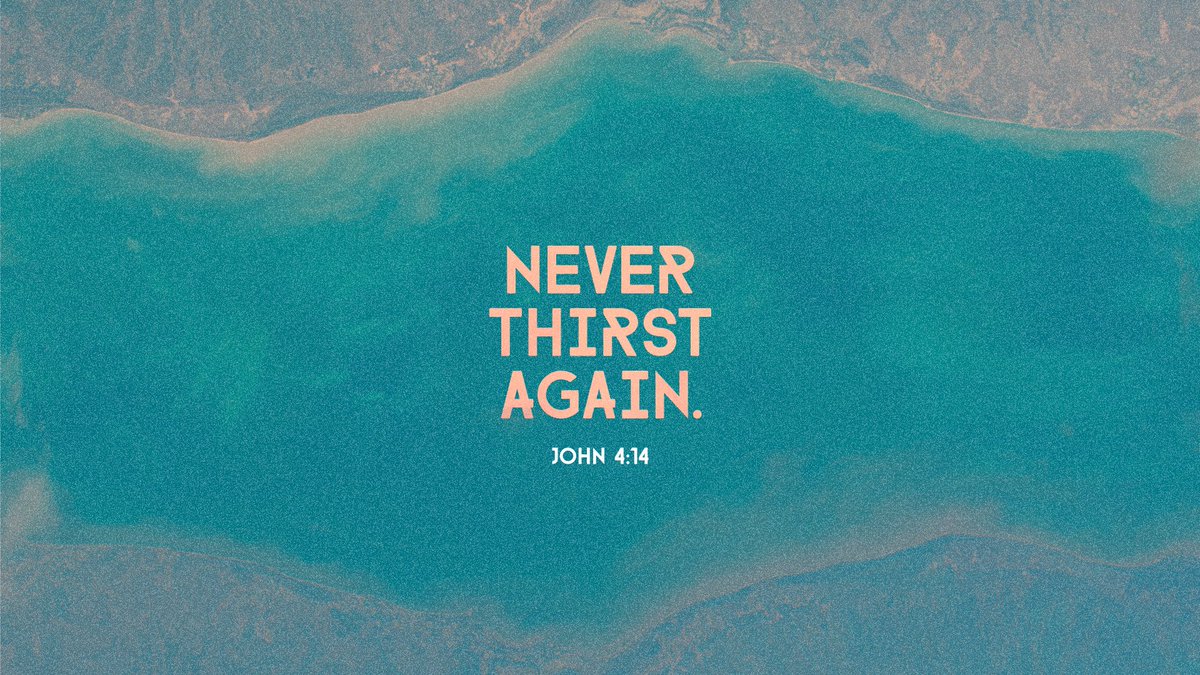 Jesus is a river that will never run dry! #jesus #neverthirstagain
