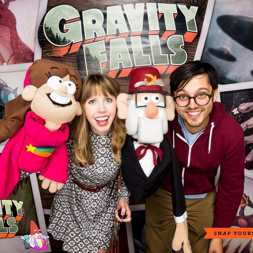 daron nefcy on twitter some pictures from the gravity falls wrap