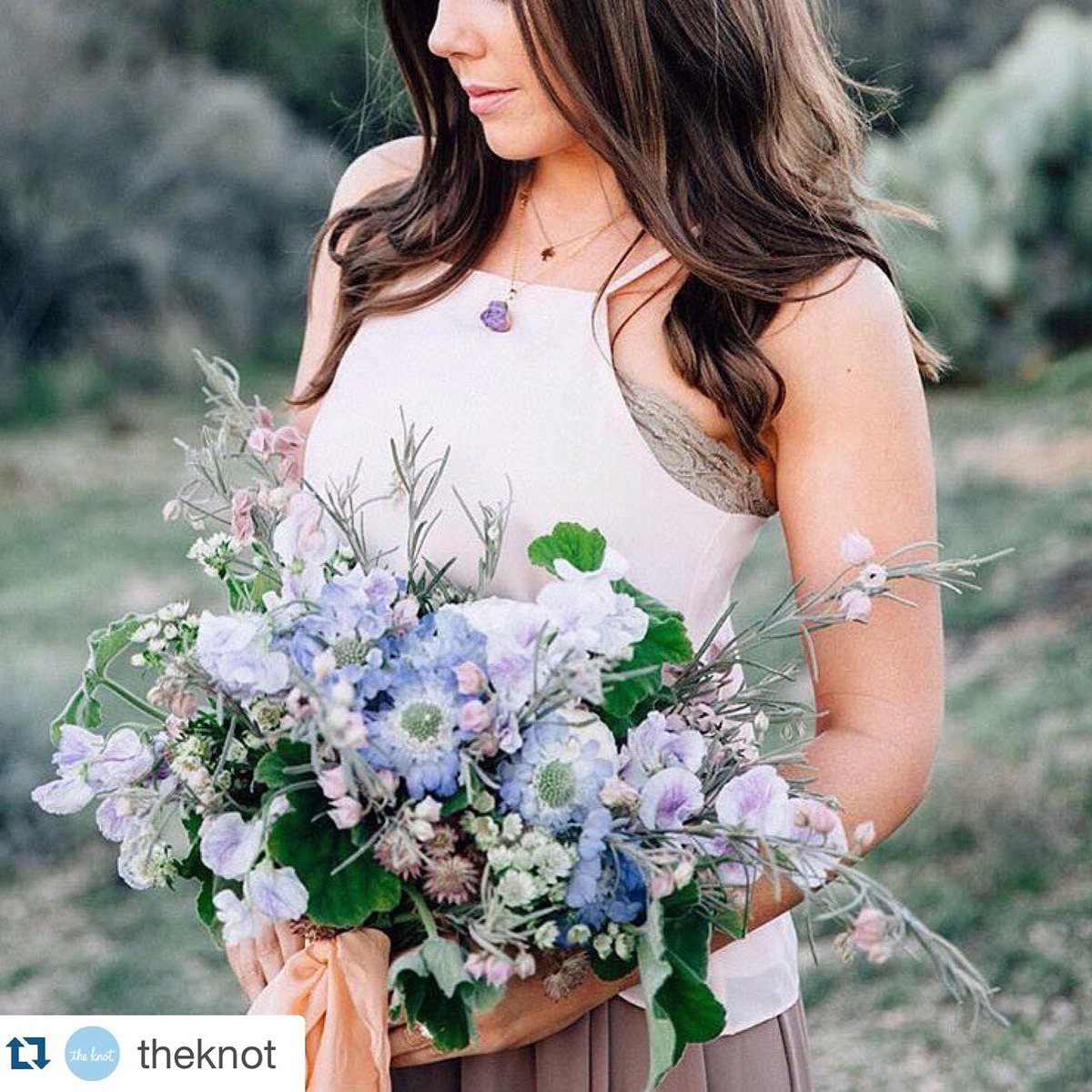 Our beautiful friend Kate, in our beautiful <a href="/joannaaugust/">Joanna August</a> separates, is on <a href="/TheKnot/">The Knot</a> today! 📸: Tasha Brady