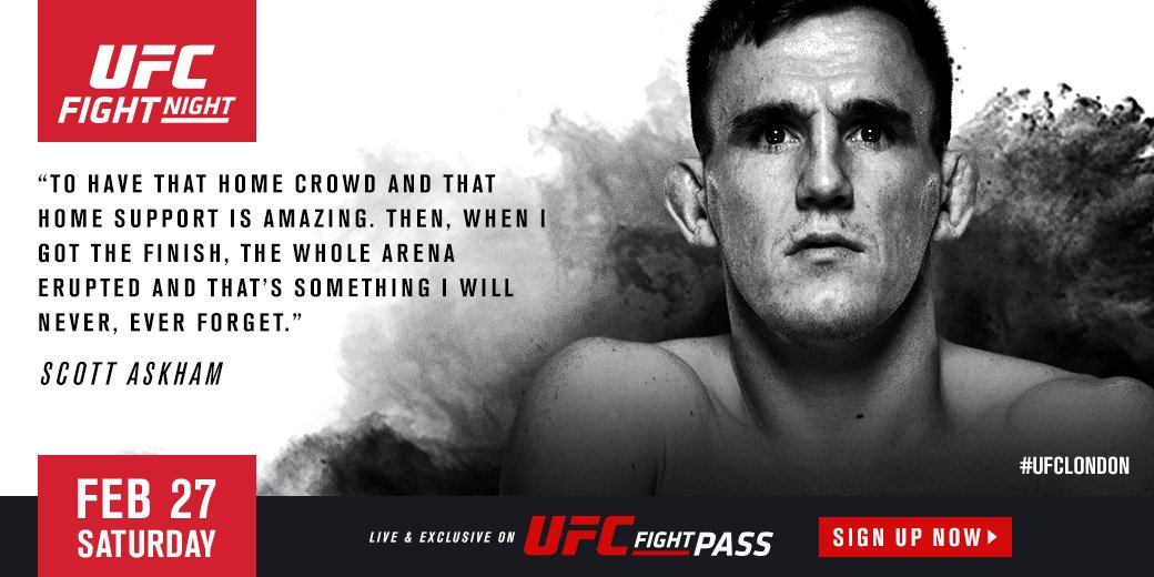 UFCEurope tweet picture