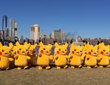 ポケモンスナップ状態 ニューヨークにピカチュウ大量発生 Snsに目撃情報あふれる ねとらぼ
