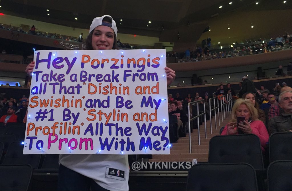 nyknicks's tweet photo. Good luck @Sam_Miller20! https://t.co/oXc9e93Y9U