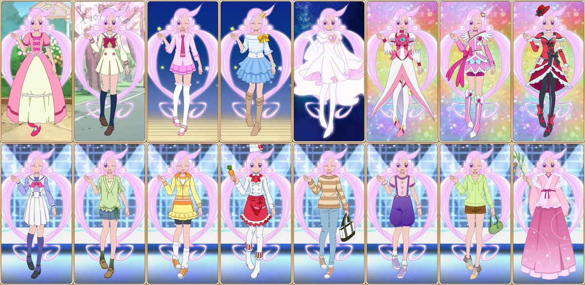 ハートキャッチプリキュア！無限シルエット ガレージキット とら