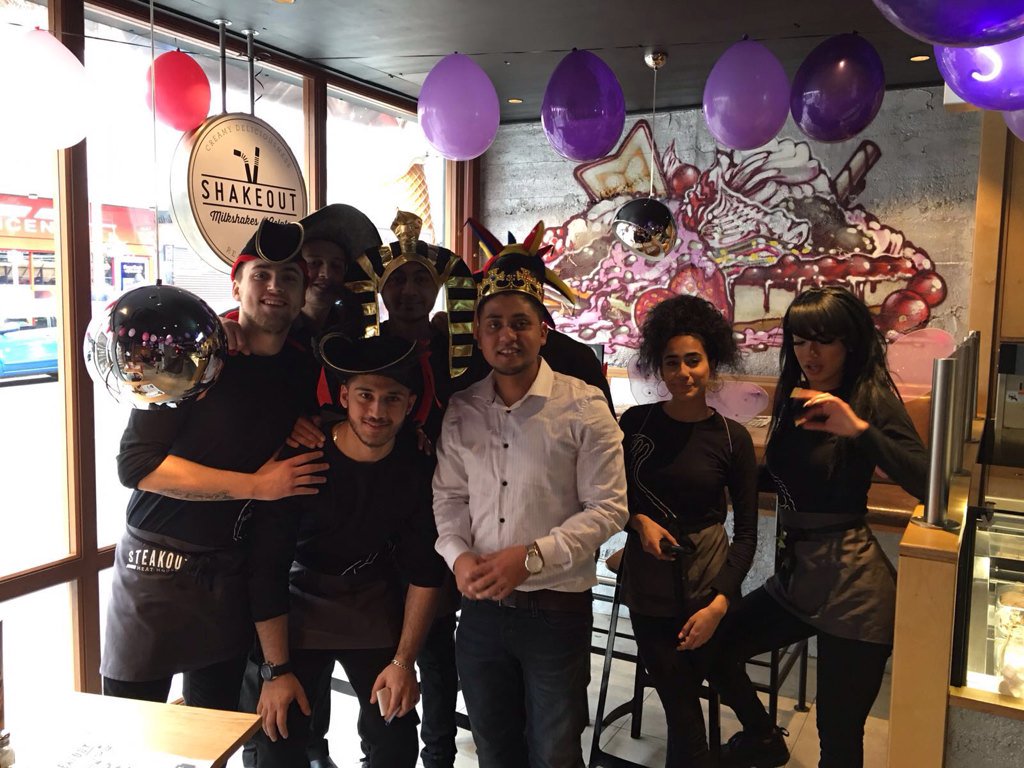 SteakoutSlough's tweet photo. Pop down and visit us for our first birthday today and get your hands on a free slider https://t.co/abSmHLnMUw