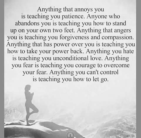 HYHUTriangle's tweet photo. RT " @DeanNoblett: Anything that annoys you is teaching you patience... https://t.co/74nnJMmNkR” #wordswithpurpose 🌳🌻 @RespectYourself