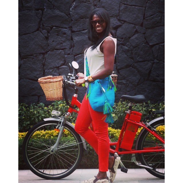 Ybron8's tweet photo. Buenos Días!😍💋 #wayuu #casual #enjoy #bicycle #cdmx #trend #wayuubags #nolabynorbylagarejo #ejercice 📷@Nazarenobp https://t.co/thYgJzTZYB
