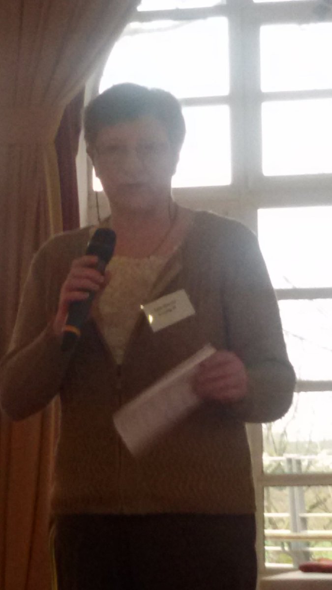 Newcastle_WS's tweet photo. Ann Breen -  President of the Williams Syndrome Association of Ireland - closes our WS workshop @WSAofI @WSF_UK https://t.co/bzTRKFvcHB