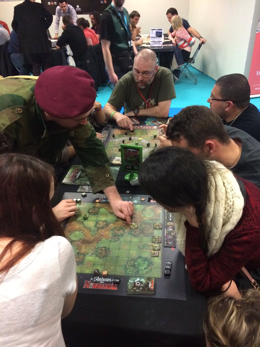 TheTricTrac's tweet photo. The @Devil_Pig_Games have the loudest stand I've ever heard. Kharnage is definitely a game to look out for! https://t.co/0Tl8Ihcz7a