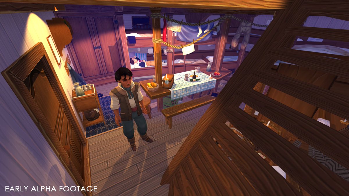"Looking forward to a good night's rest? Great! After a year of sailing, so have I." #screenshotsaturday #indiedev