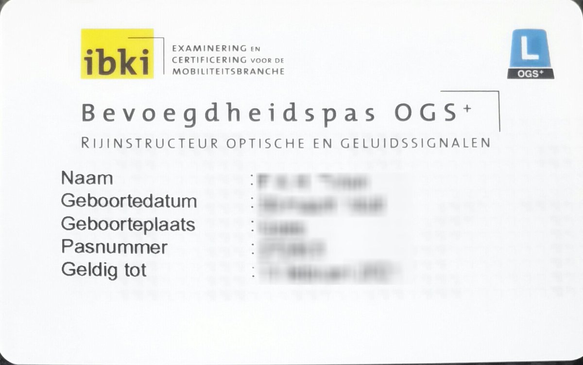 framacile's tweet photo. Naast het politieinstructeursbewijs nu ook in het bezit van de #IBKI Bevoegdheidspas #OGS+ https://t.co/m8BAHRUB6F https://t.co/rT386dlIvs