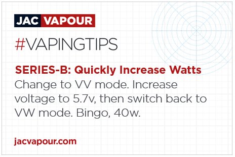 Jacvapour's tweet photo. #SERIESb owners take note. Did you know...
Discover more: https://t.co/YvKGcItWAS
#vapingtip #vapingtutorial #ecig https://t.co/gQx9gGjNia