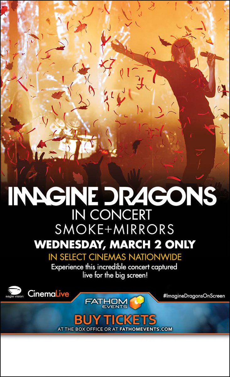 TheBUBuzz's tweet photo. RT with #Buzzdragons to enter to win 2 tickets to see the film &amp; band like never before! Ready, set, GO! #getbuzzed https://t.co/Kqo475yh60