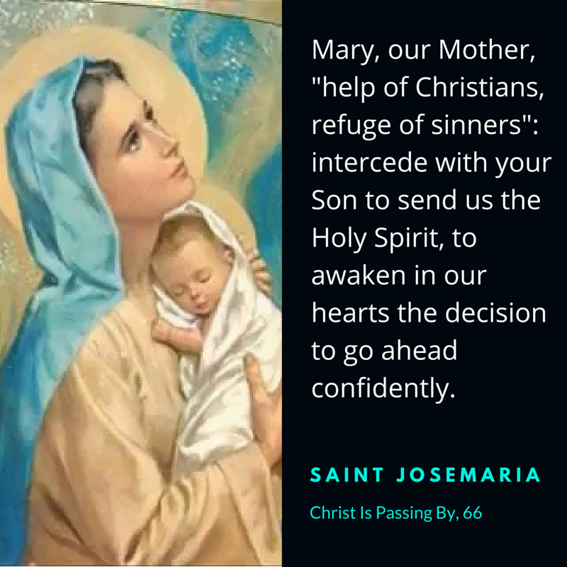 St_Josemaria's tweet photo. #gotoMary #OurLady https://t.co/VQh8wohgLe