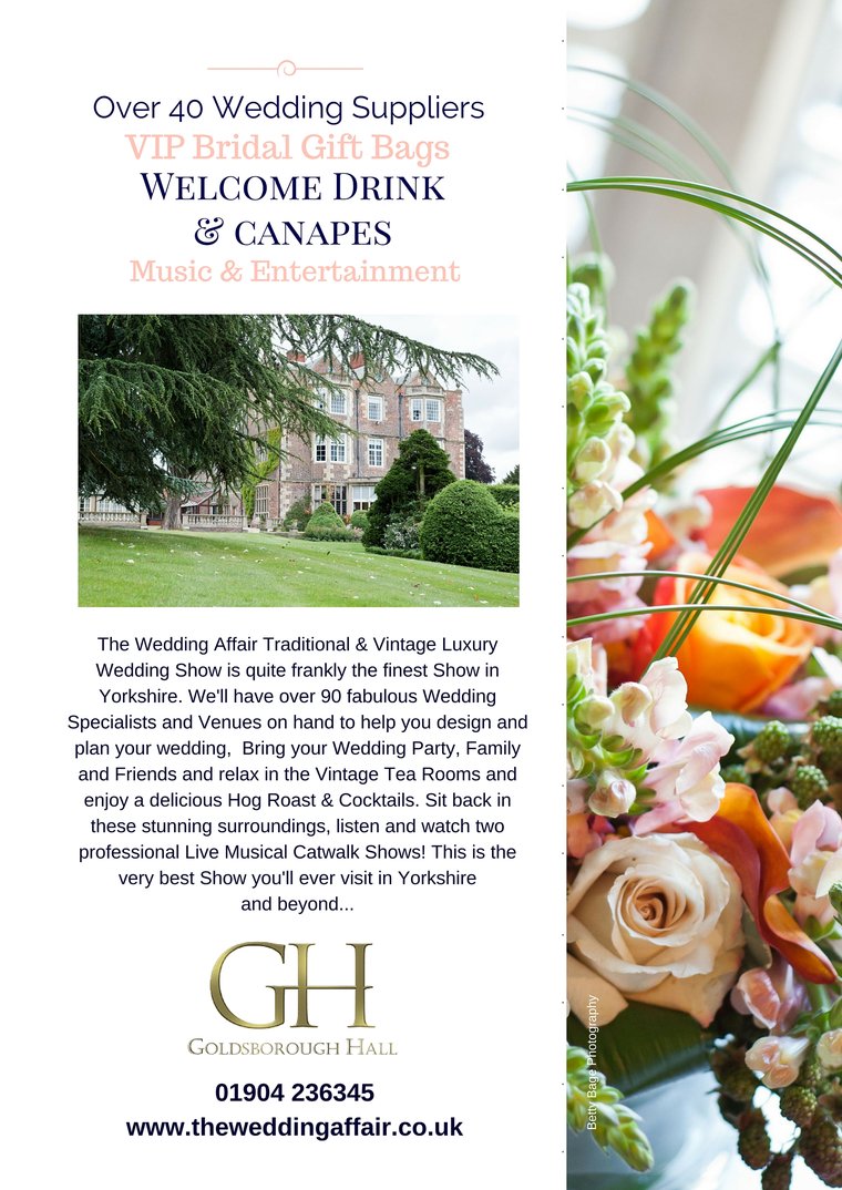 WeddingAffair's tweet photo. Looking forward to seeing you at @GoldsboroHall #Wedding #Fair tomorrow @blossomtcakeco https://t.co/eBQ2ZksSbg https://t.co/TDt0uaJCqb