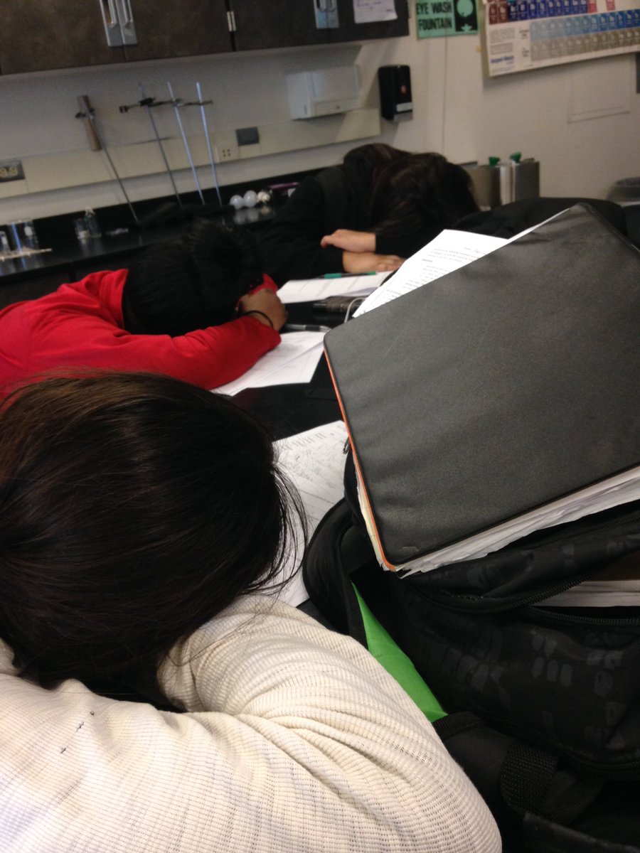 The lecture in chemistry was especially hard on my classmates.