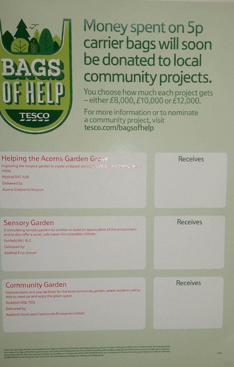 RedditchChamp's tweet image. I've been going around all over our store shouting out about our voting station in redditch 3084  #BagsofHelp