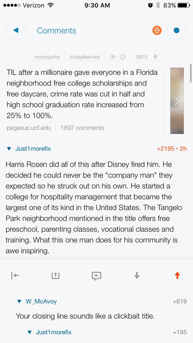 UCF_SPC's tweet photo. @UCF donor and Orlando philanthropist Harris Rosen getting some love on #Reddit #UCF #Project63 https://t.co/IkUveMR3we