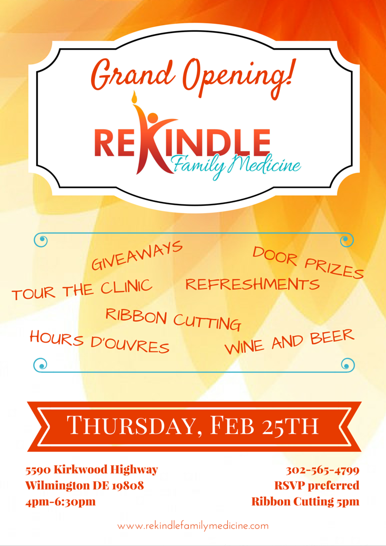 RekindleFamMed's tweet photo. Grand Opening Rekindle Family Medicine was a great success! #DPC #iamdirectcare #directprimarycare #greatfriends https://t.co/qyzRzZCDVI