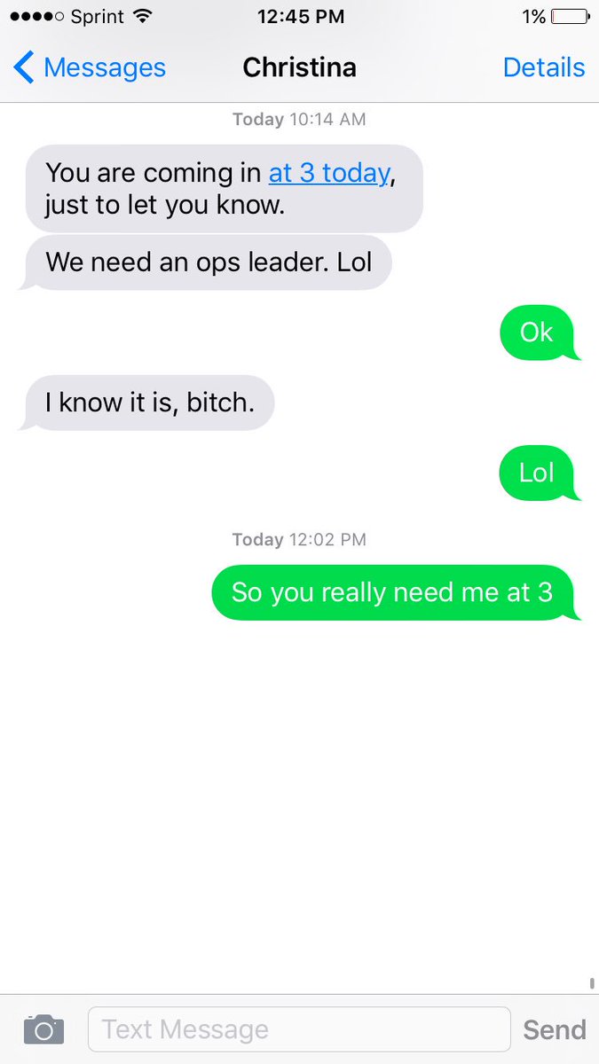 Commander_chase's tweet photo. This is my manager #WendysProblems https://t.co/iw7cRgKYmO