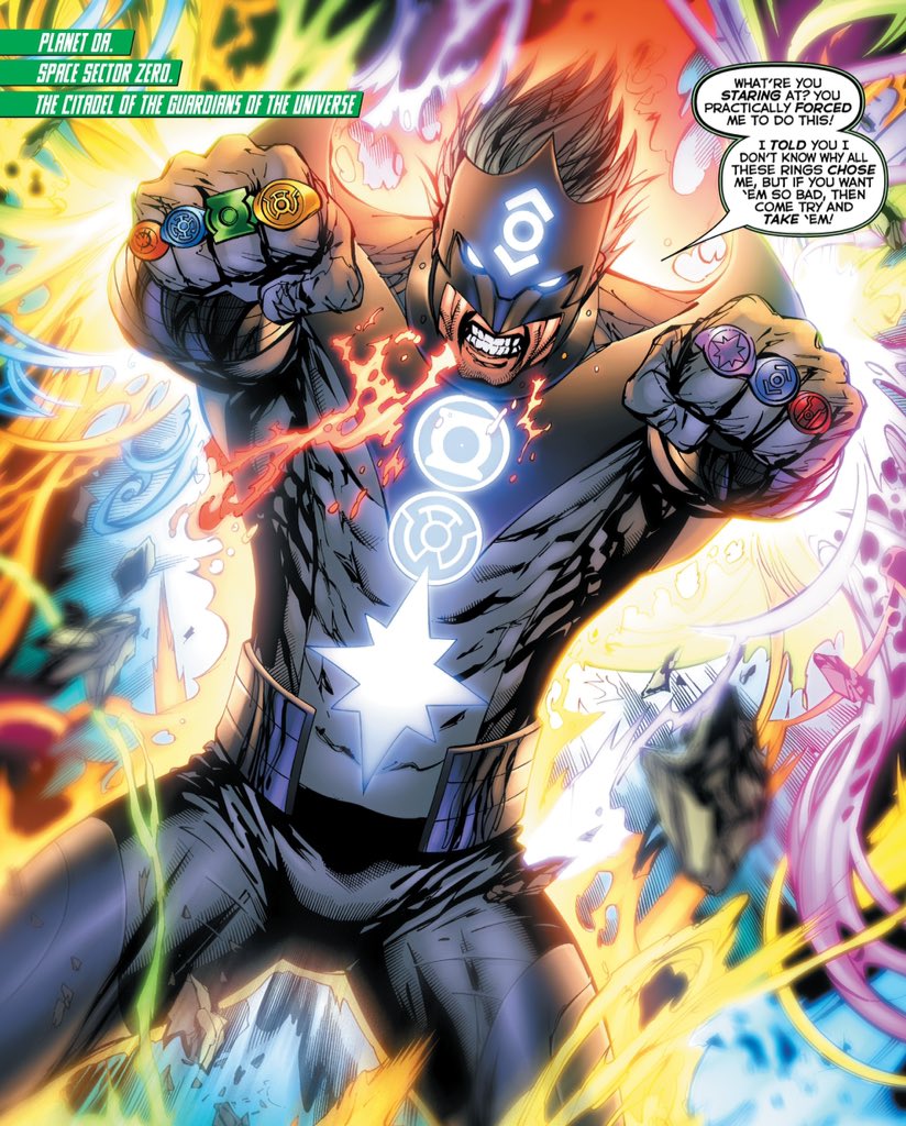 SocialMogo's tweet photo. Rainbow Lantern Kyle is so much better than Space Jesus Kyle. #LanternsLight https://t.co/6v0izKMvP0