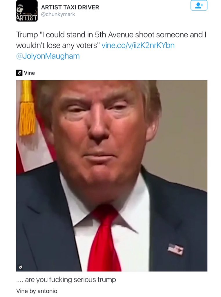 We3forDemocracy's tweet photo. What has happened to the "values" of Americans that a man with a character like Trump, has gained so much support? https://t.co/MKBfSzmawM