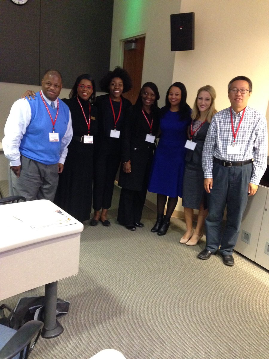 SarahMaben's tweet photo. @BamaProducer @miamoodyramirez @TheRealAmaraOji at #Aejmc #midwinter16 https://t.co/fp38eQGxEx