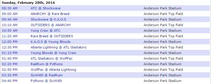 JMPStartDev's tweet image. ASC&apos;S 8man Spring Season starts tomorrow at Anderson Park. Come out and watch the festivities.