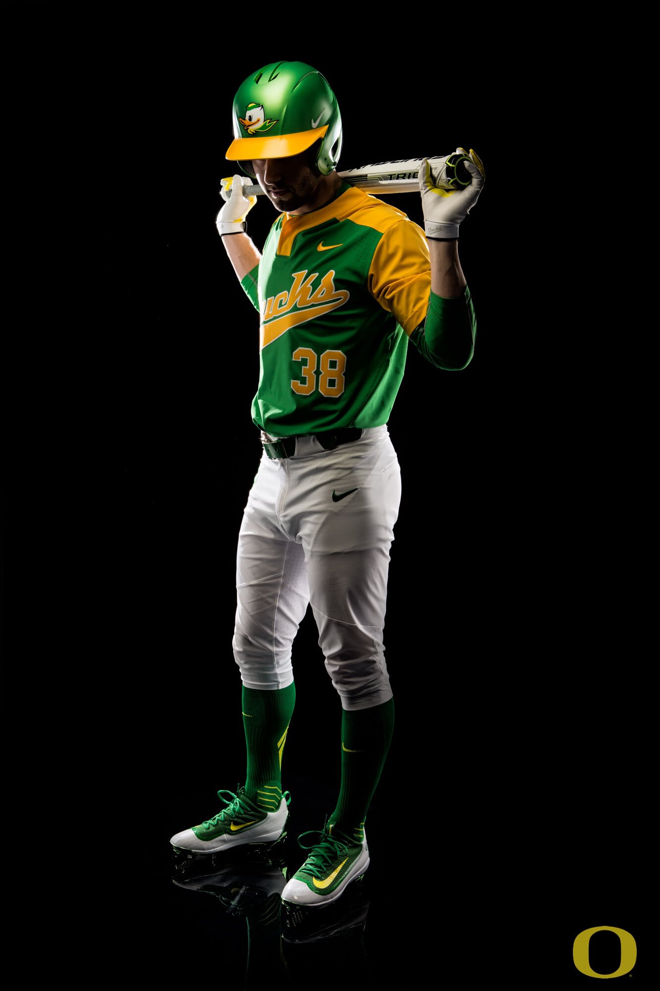Green and hotsell yellow baseball jersey