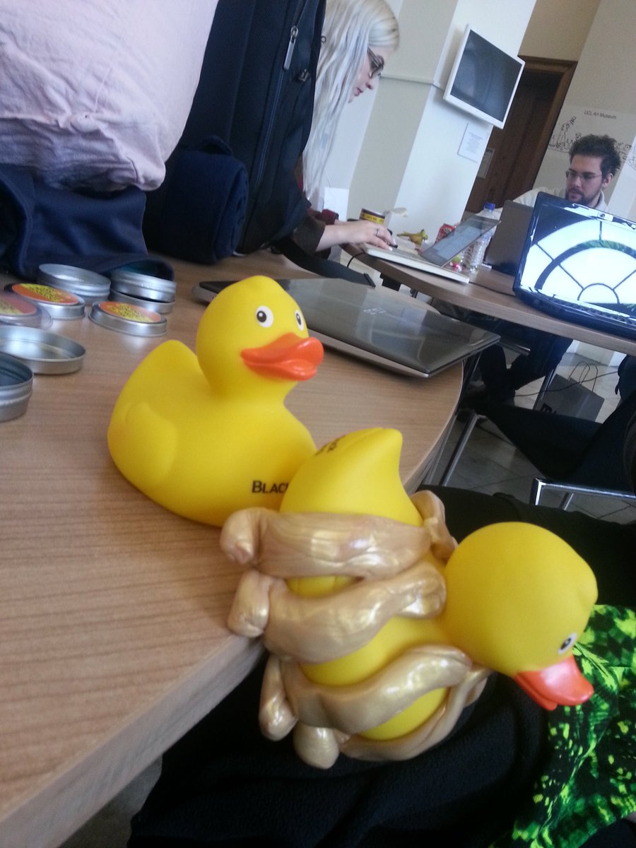 PDuerholt's tweet image. &amp;gt; duck push #HackLondon @rockthecodeIO @TechAtBloomberg #duckkings