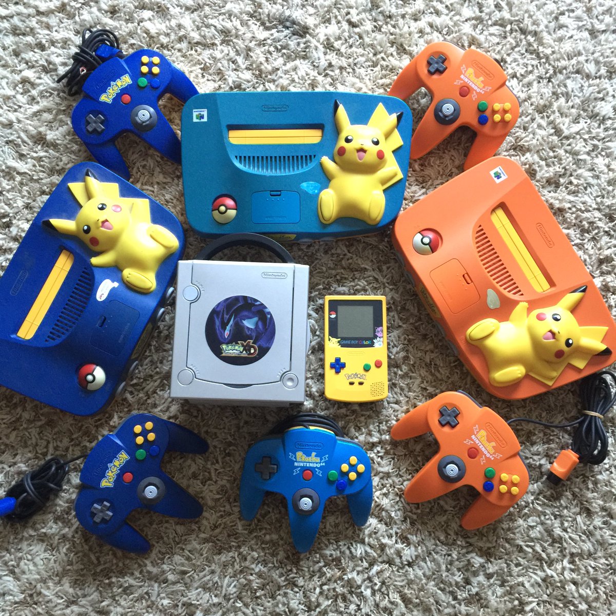 VandalsGames's tweet photo. From our collection: happy 20th Pokemon #Pokemon20 #Pokemon20thAnniversary #n64 #gamecube #gameboy https://t.co/q3INwVnJVl